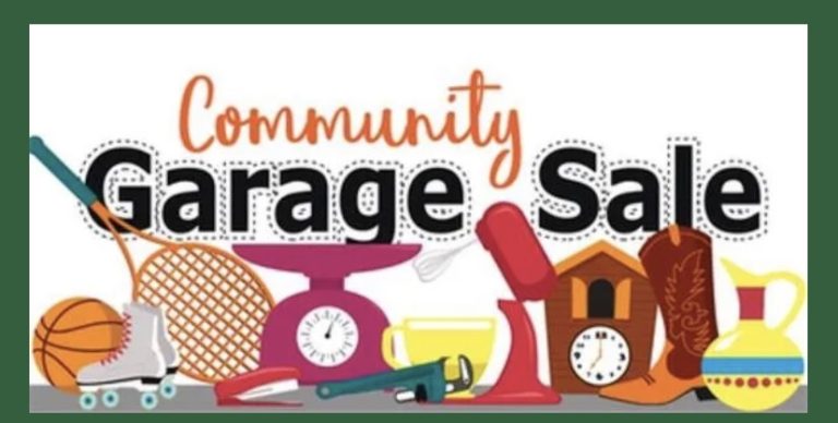 logo: garage sale sign