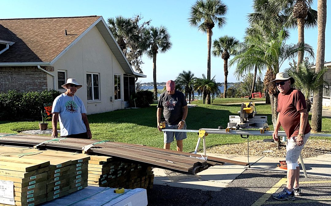 BOARDWALK WORK BEGINS