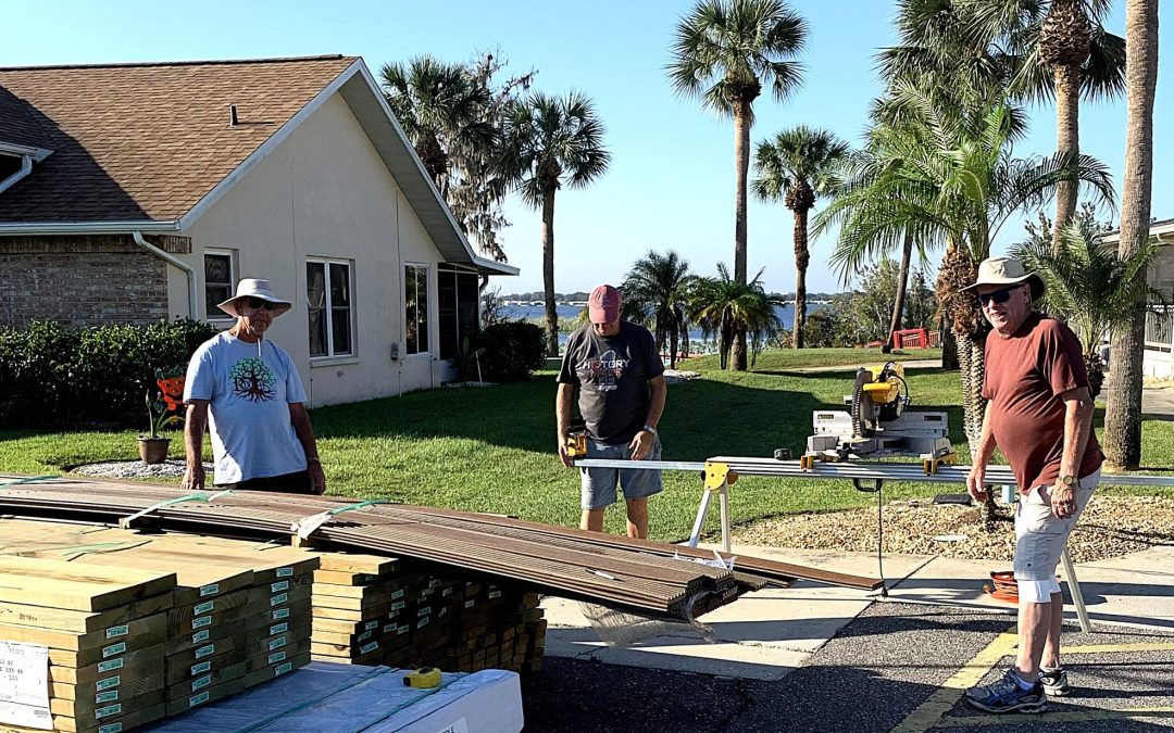 BOARDWALK WORK BEGINS