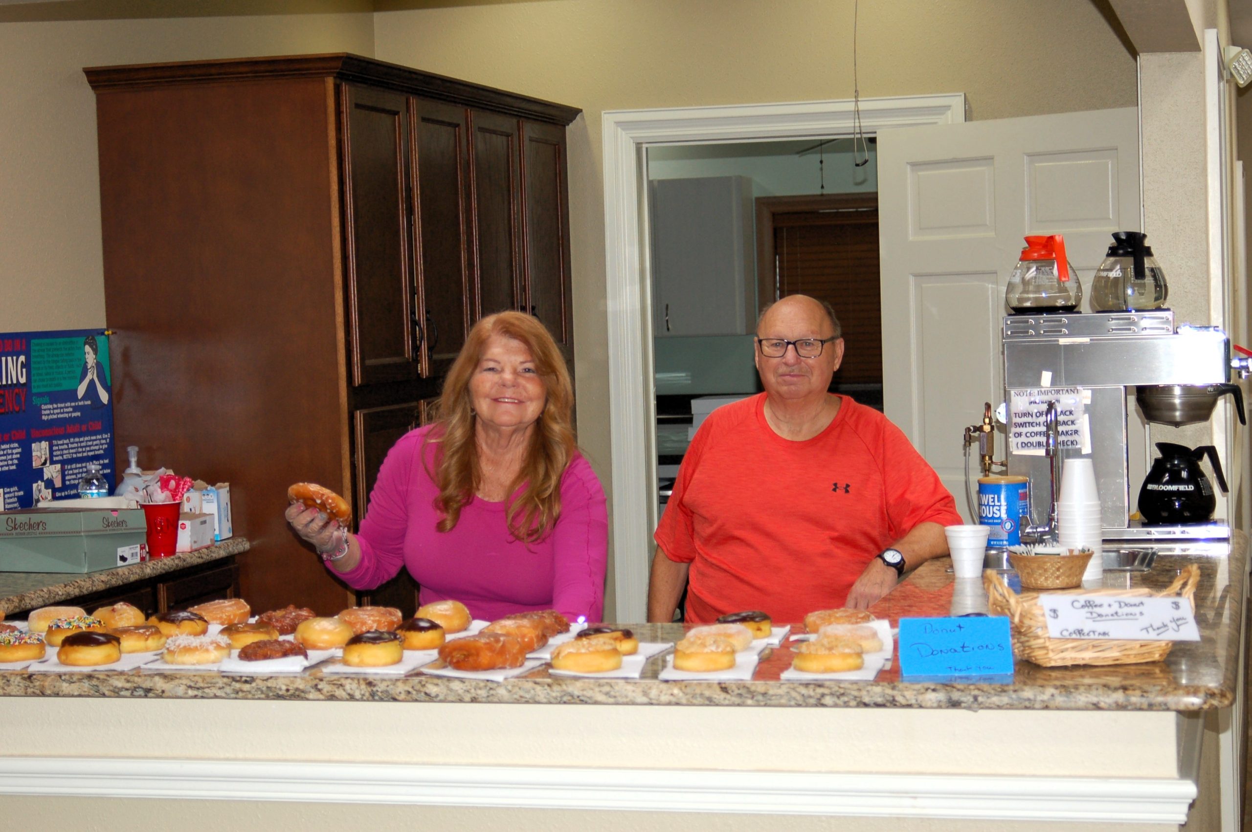 donuts and coffee