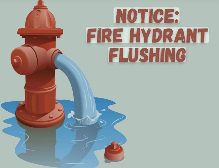 logo: hydrant flushing